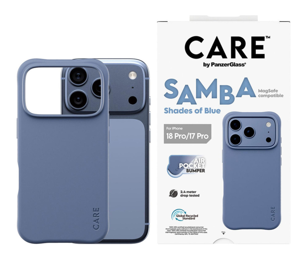 PanzerGlass CARE™ Samba MagSafe do iPhone 18 Pro / 17 Pro Shades of Blue - 1604010 - zdjęcie 2